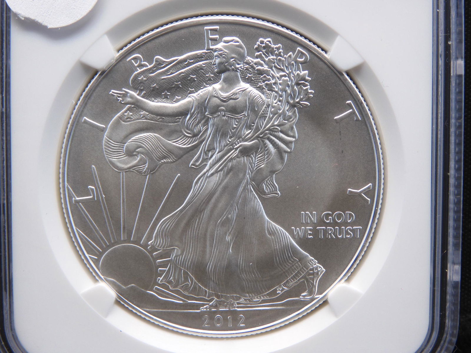 2012-S American Silver Eagle Early Releases MS69 NGC (1 of 4)