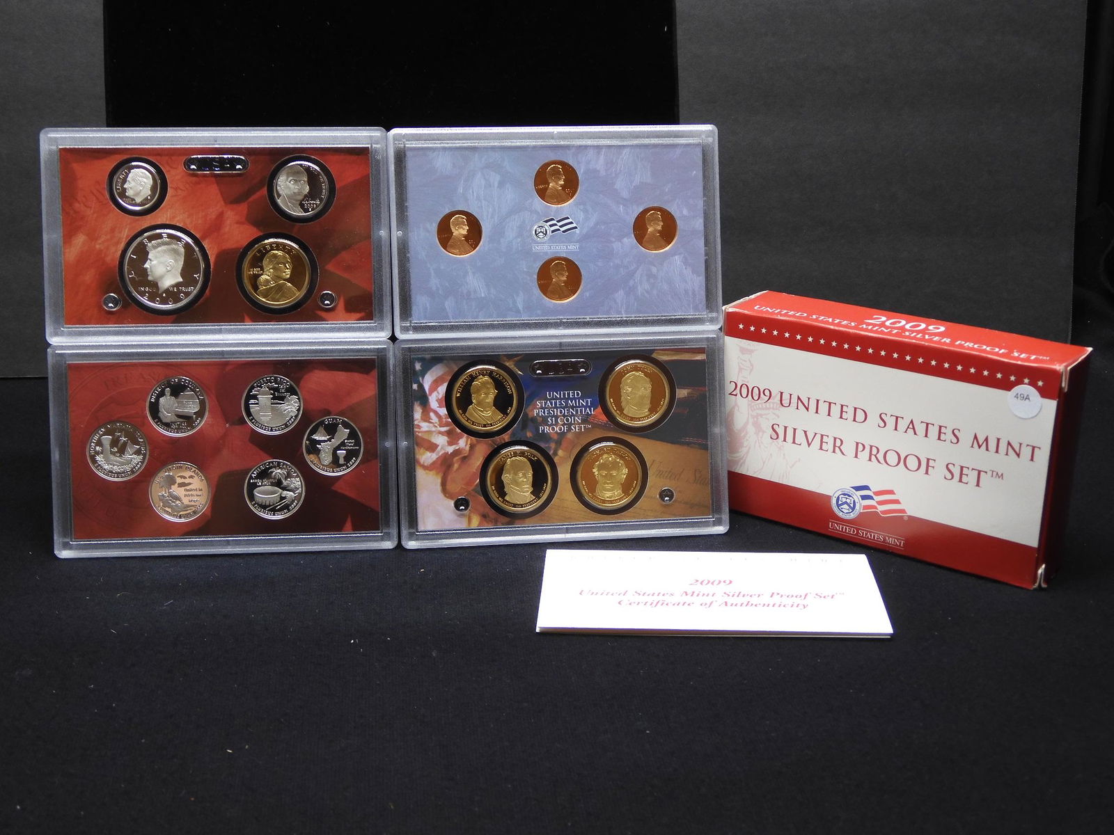 2009 -S US Mint Silver Proof Set OGB/COA (1 of 11)