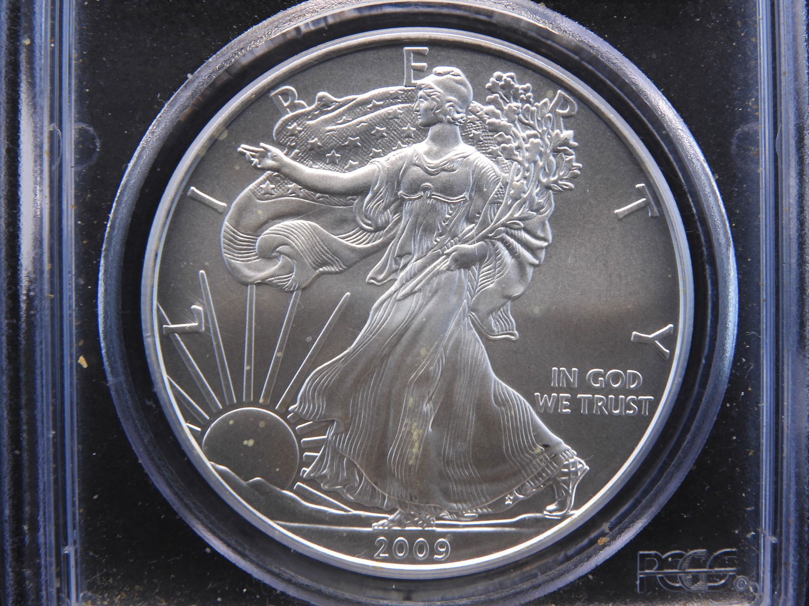 2009 American Silver Eagle PCGS MS70 (1 of 4)