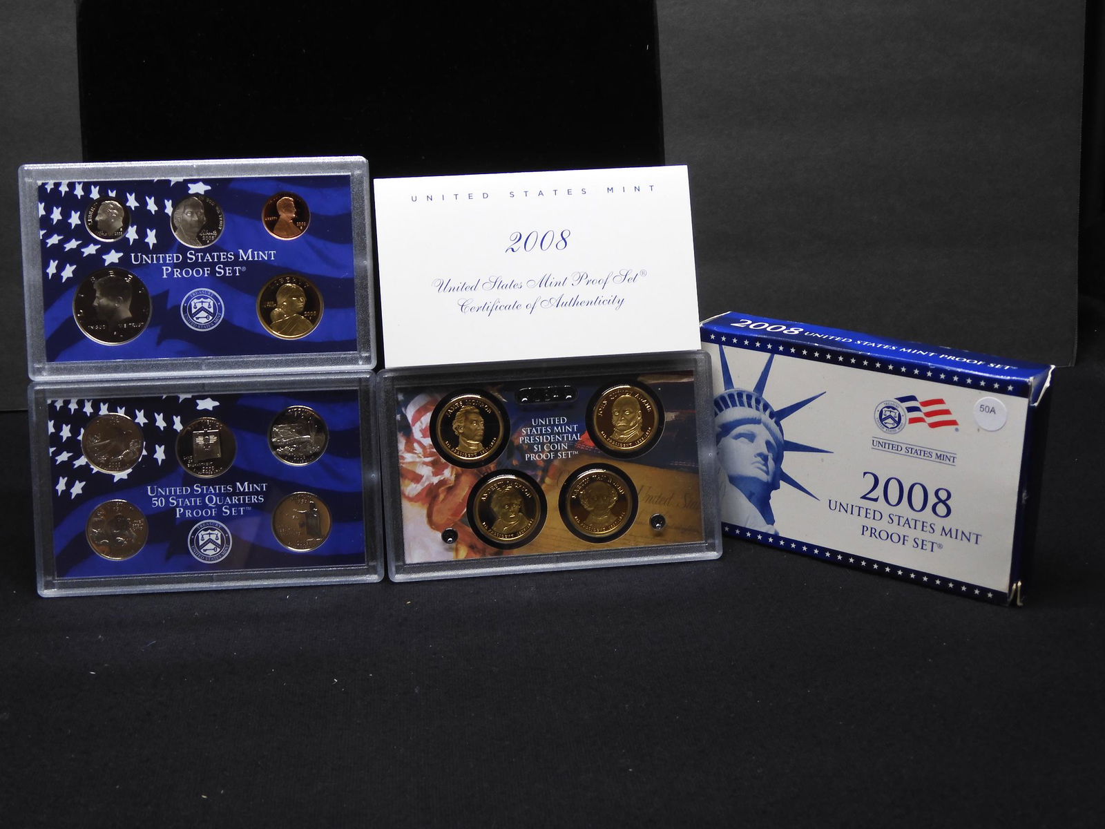 2008 -S US Mint Proof Set OGB/COA (1 of 9)