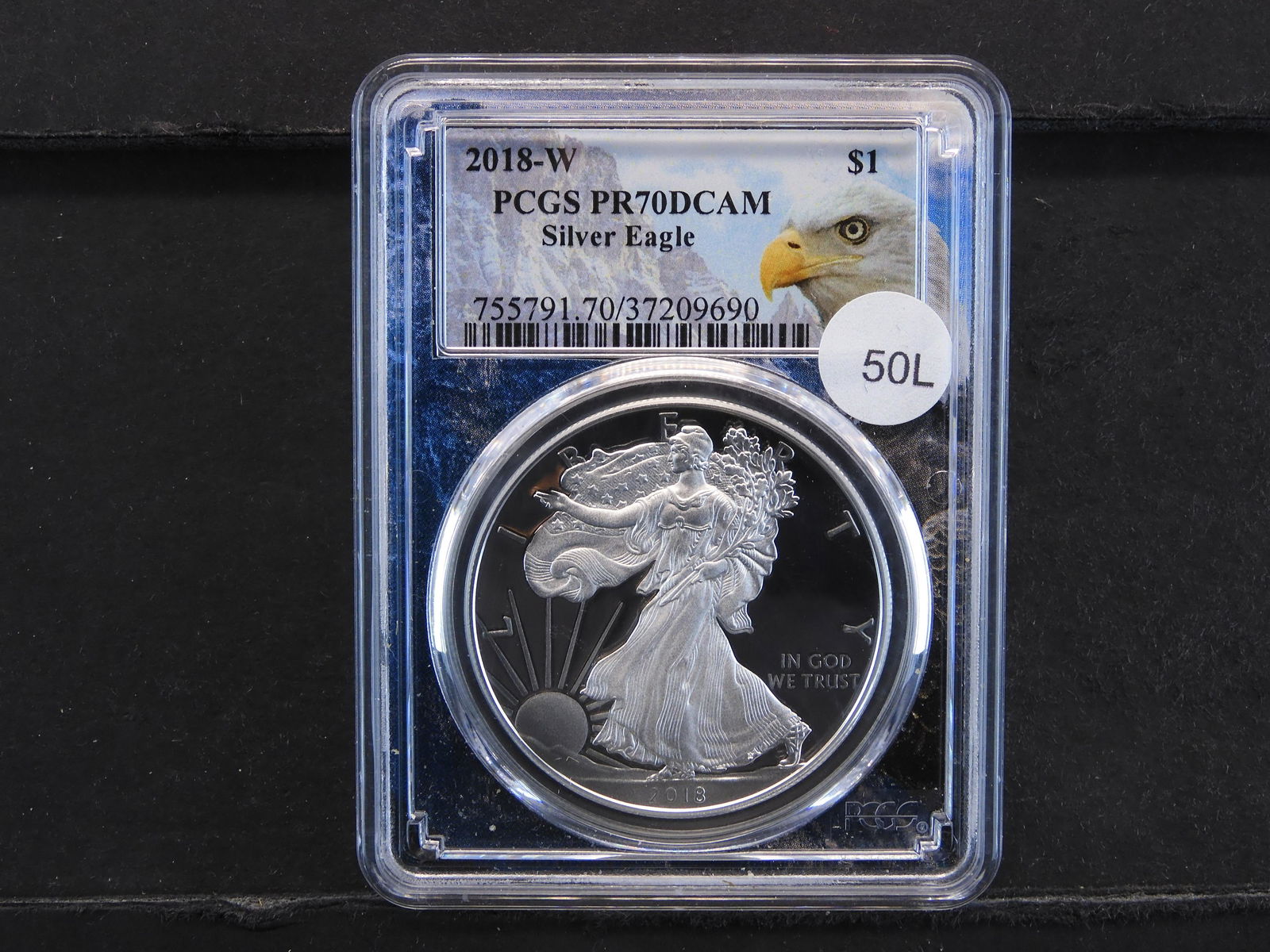 2018-W  American Silver Eagle PCGS PR70 DCAM (1 of 4)
