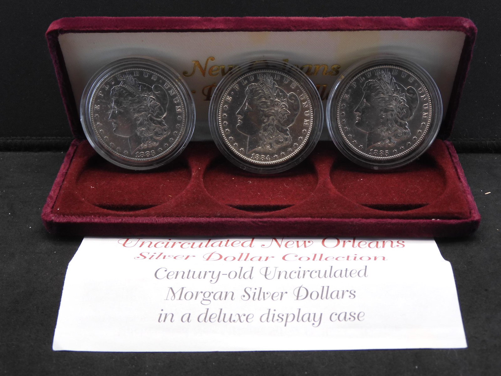 1883-O, 1884-O, 1885-O Morgan Dollars (1 of 4)
