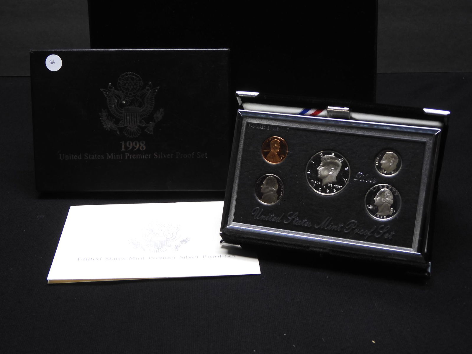 1998-S U.S. Mint Premier Silver Proof Set (1 of 4)