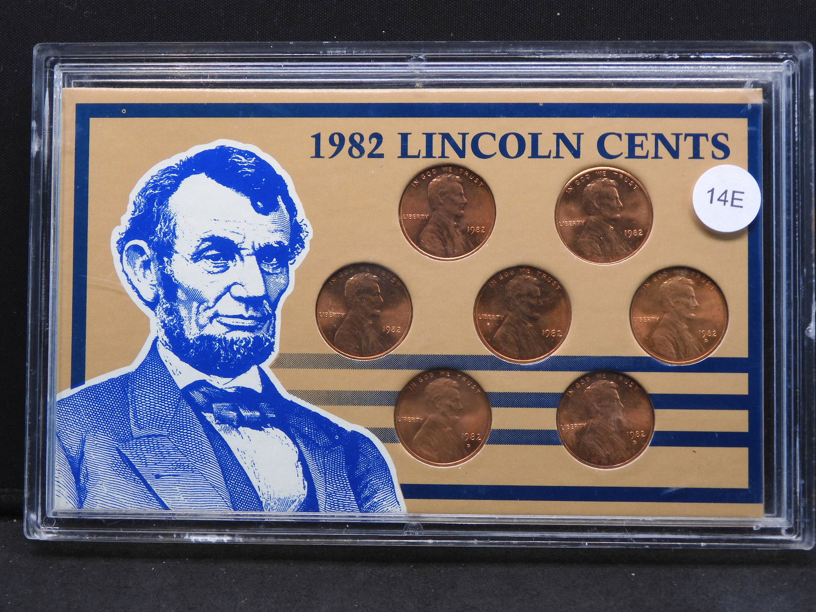 1982 Lincoln Variety Cent Set: 1982 Lincoln Variety Cent Set