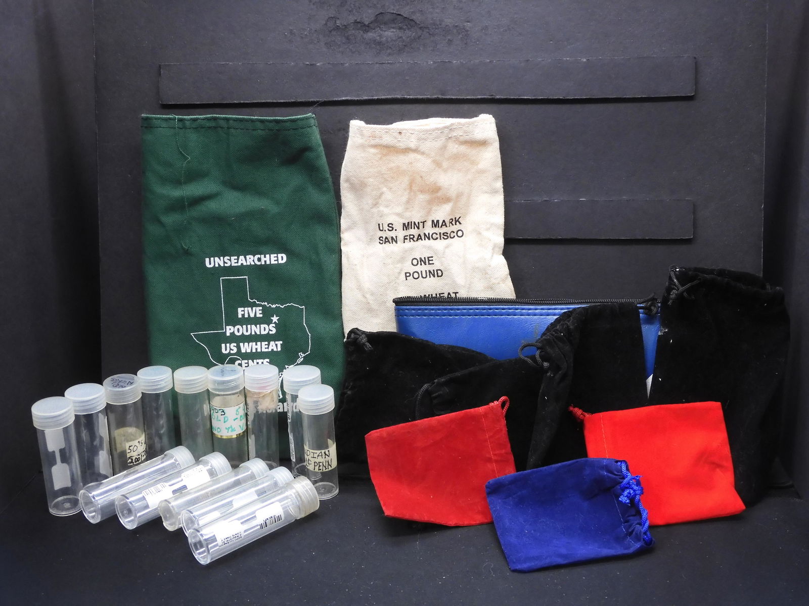 14 Various Coin Tubes, 7 Flock Bags, 1 Vinyl and 2 (1 of 4)