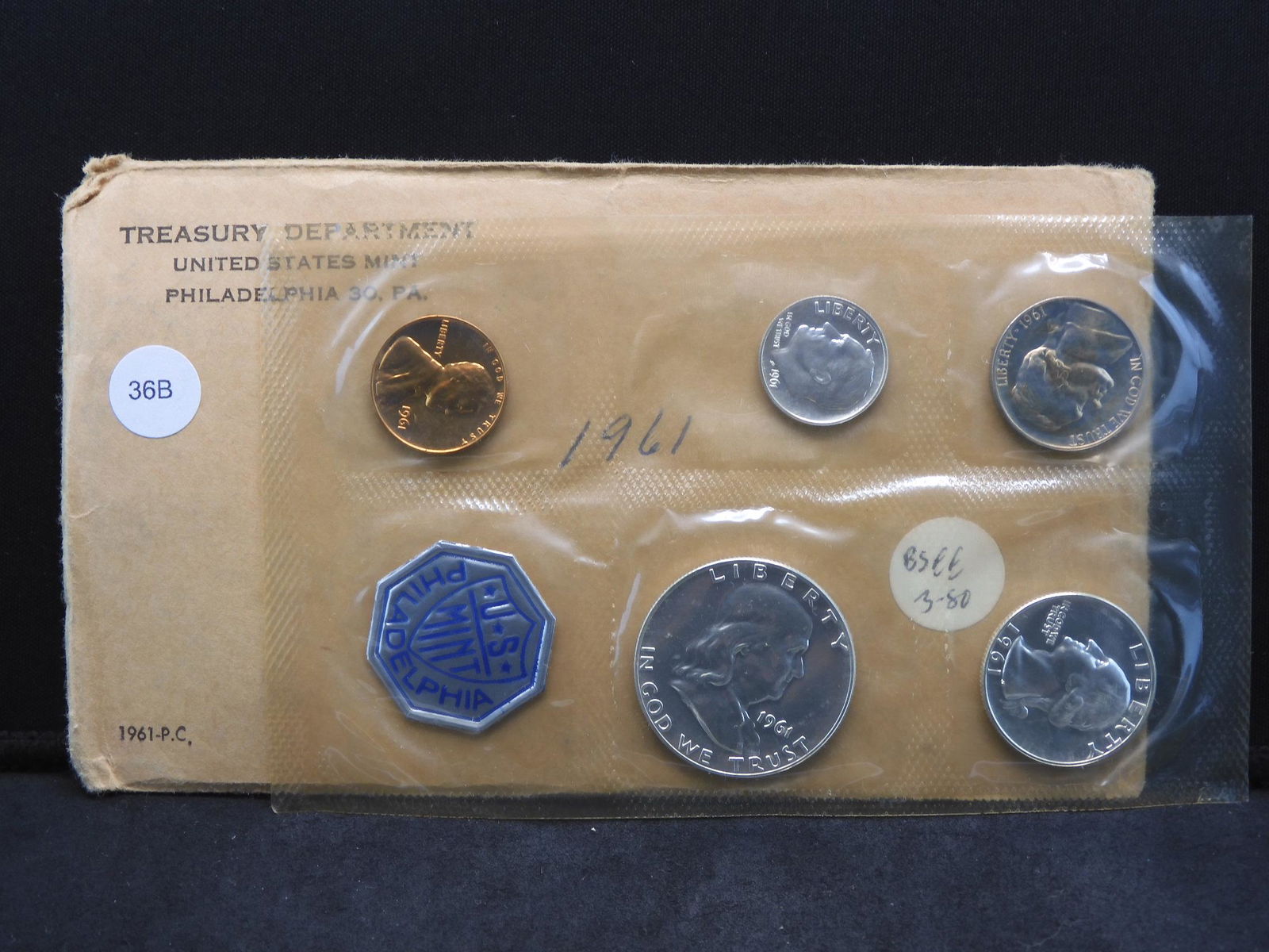 1961-P US Proof Set (1 of 3)