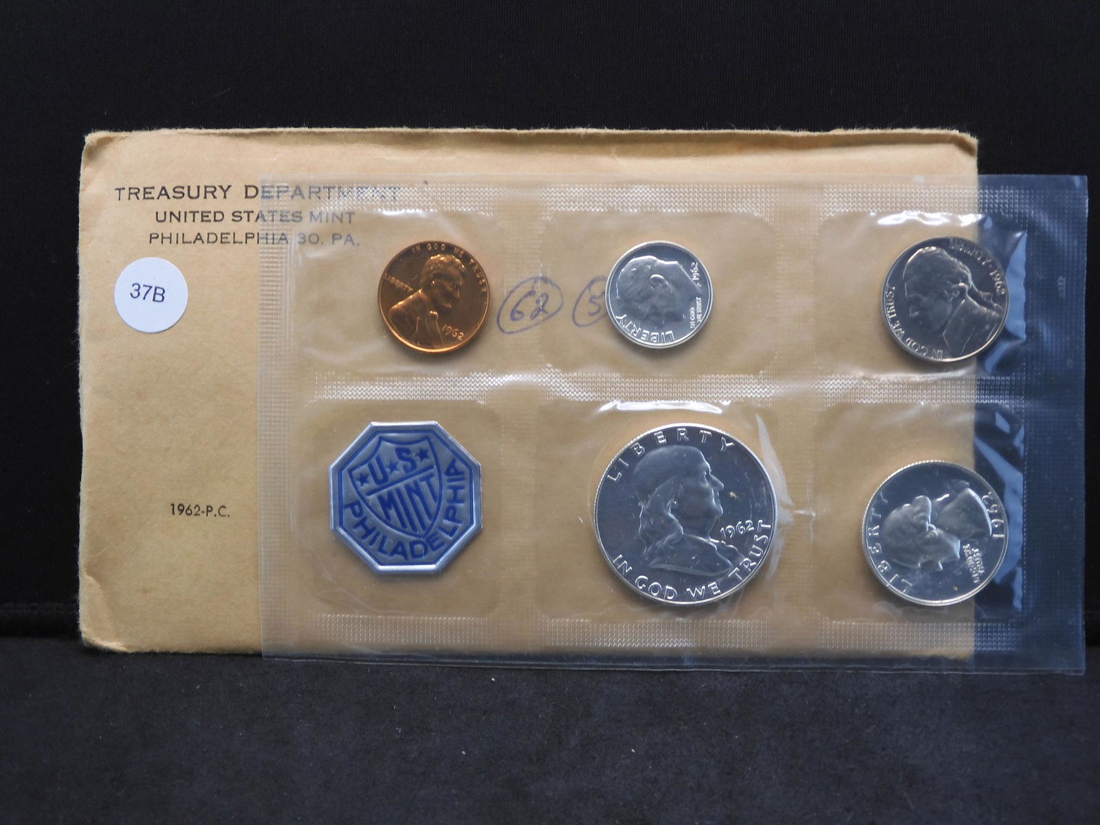 1962 -P US Proof Set (1 of 3)