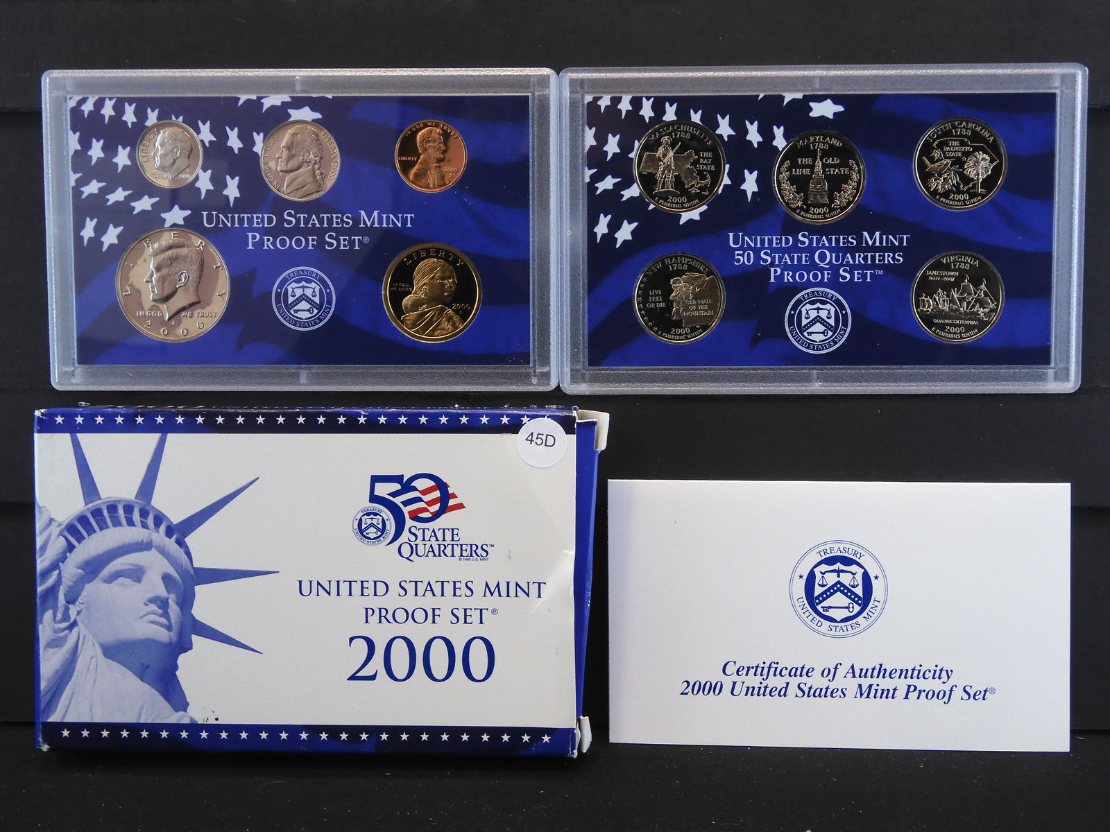 2000-S US Mint Proof Set (1 of 7)
