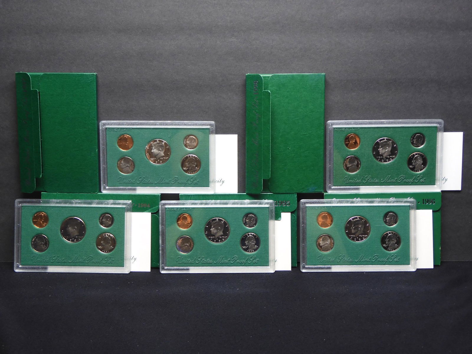 1994-S 1995-S 1996-S 1997-S 1998-S US Mint Proof Coin (1 of 11)