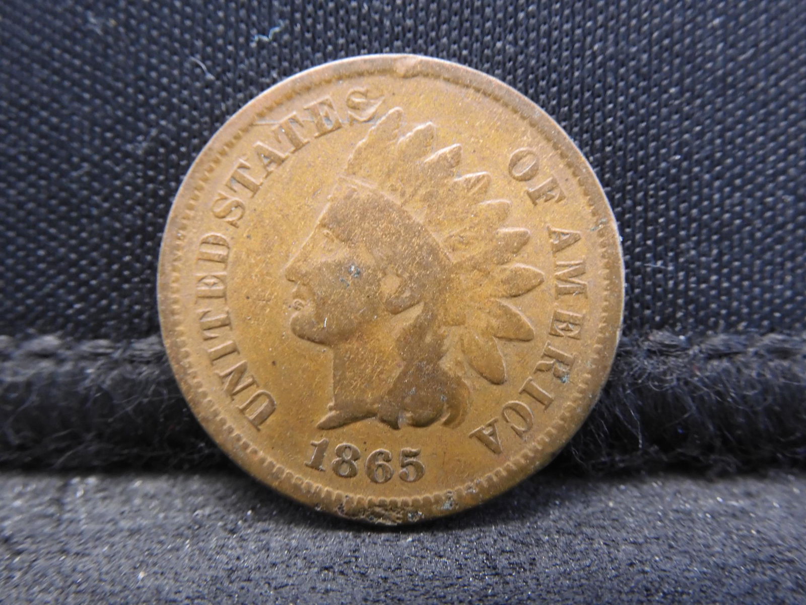 1865 Semi-Key Date Indian Head Cent. (1 of 2)
