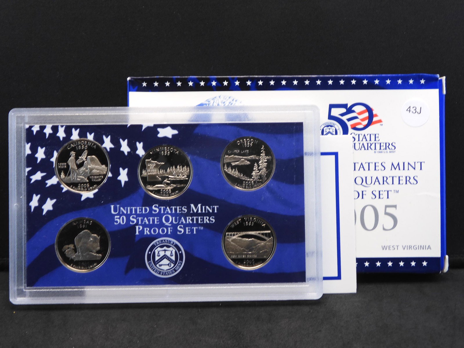 2005-S 50 State Quarter Proof Set (1 of 4)