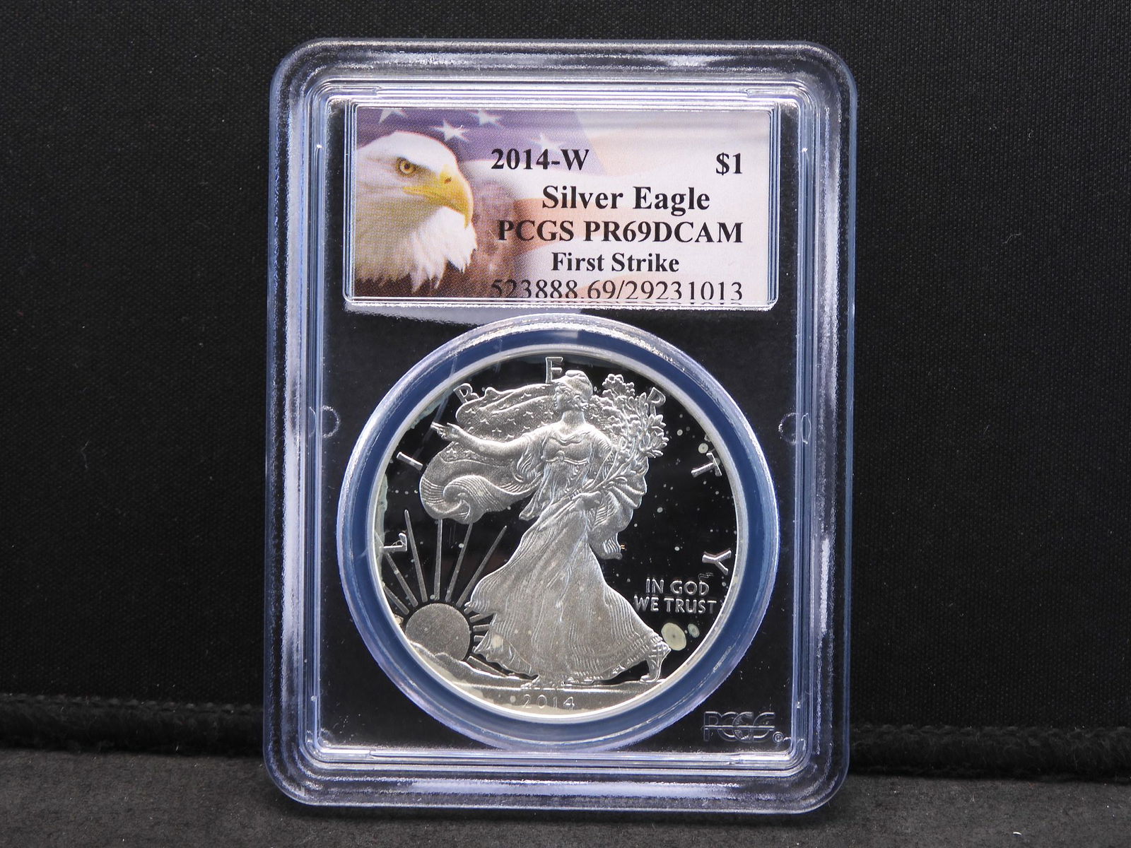 2014-W PCGS PR69 DCAM American Silver Eagle - 1st (1 of 4)