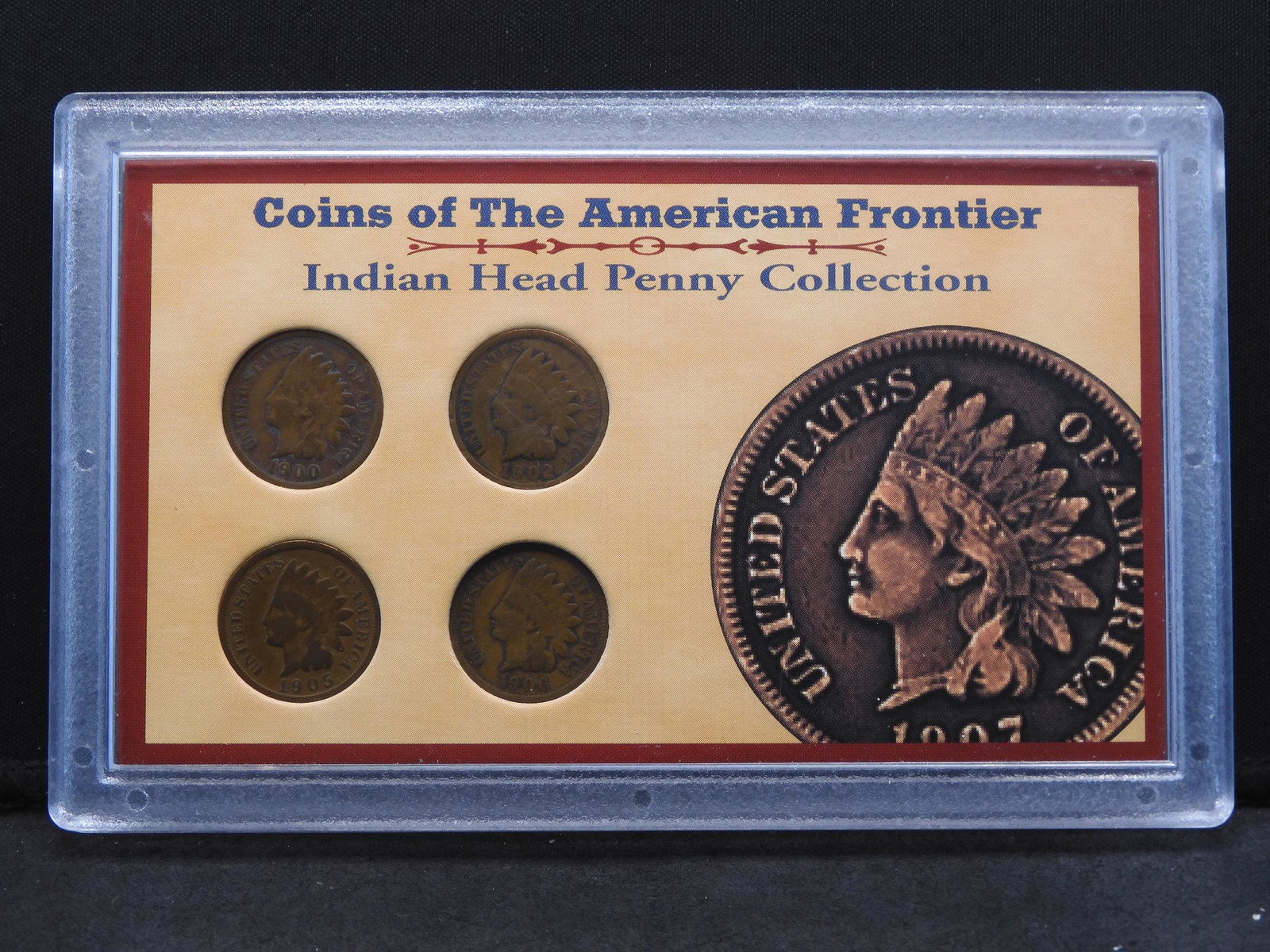 Coins of the American Frontier - 4 Indian Head Penny (1 of 4)