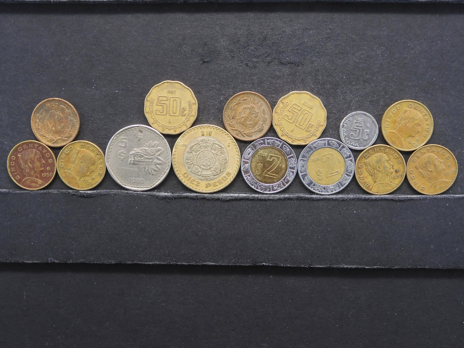 Assorted Mexican Coins (1 of 11)