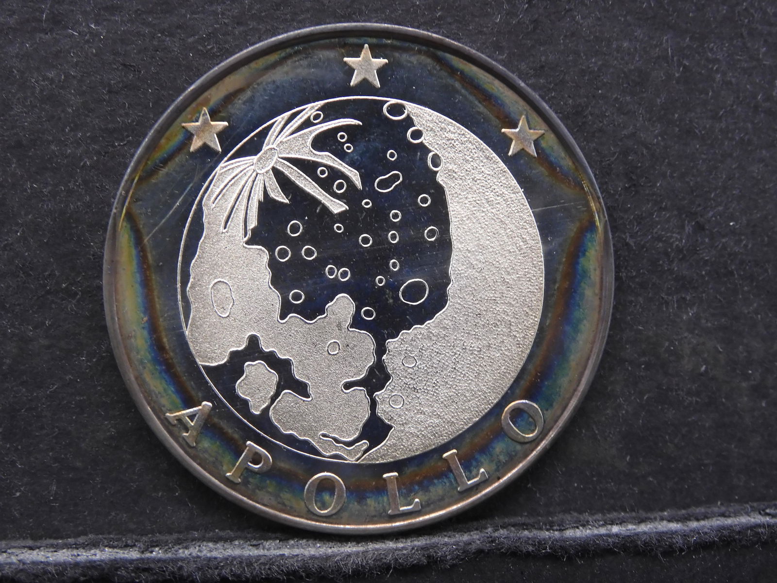 1971 Apollo XV 999 Fine Silver Worden-Scott-Irwin (1 of 3)