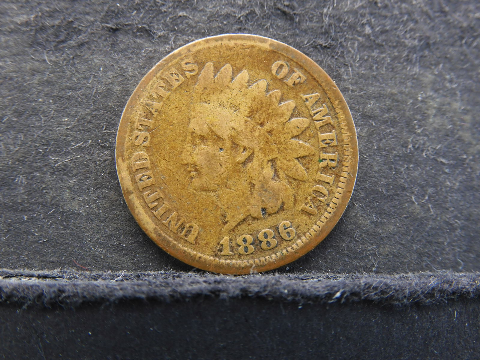 1886 Type 1 Indian Cent (1 of 2)