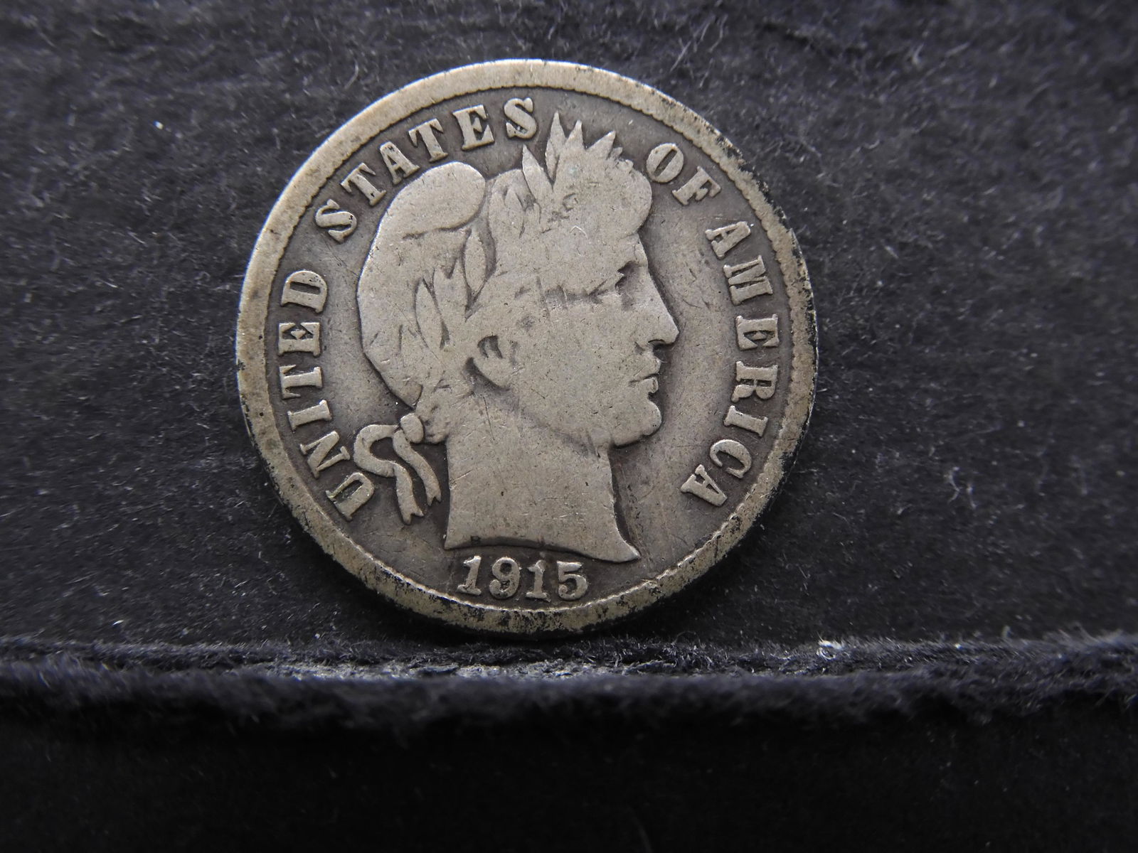1915 Barber Dime (1 of 2)