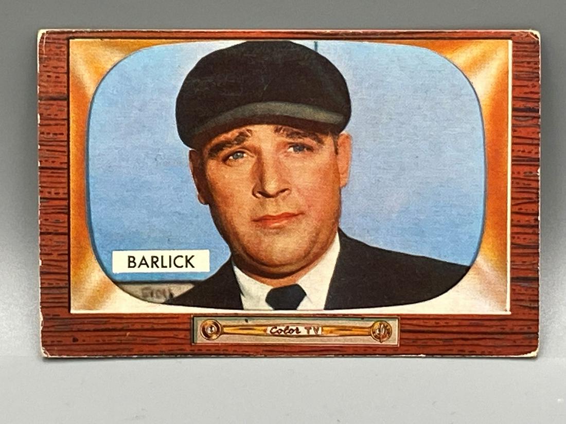 1955  Bowman Al Barlick #265 Rookie HOF (1 of 2)