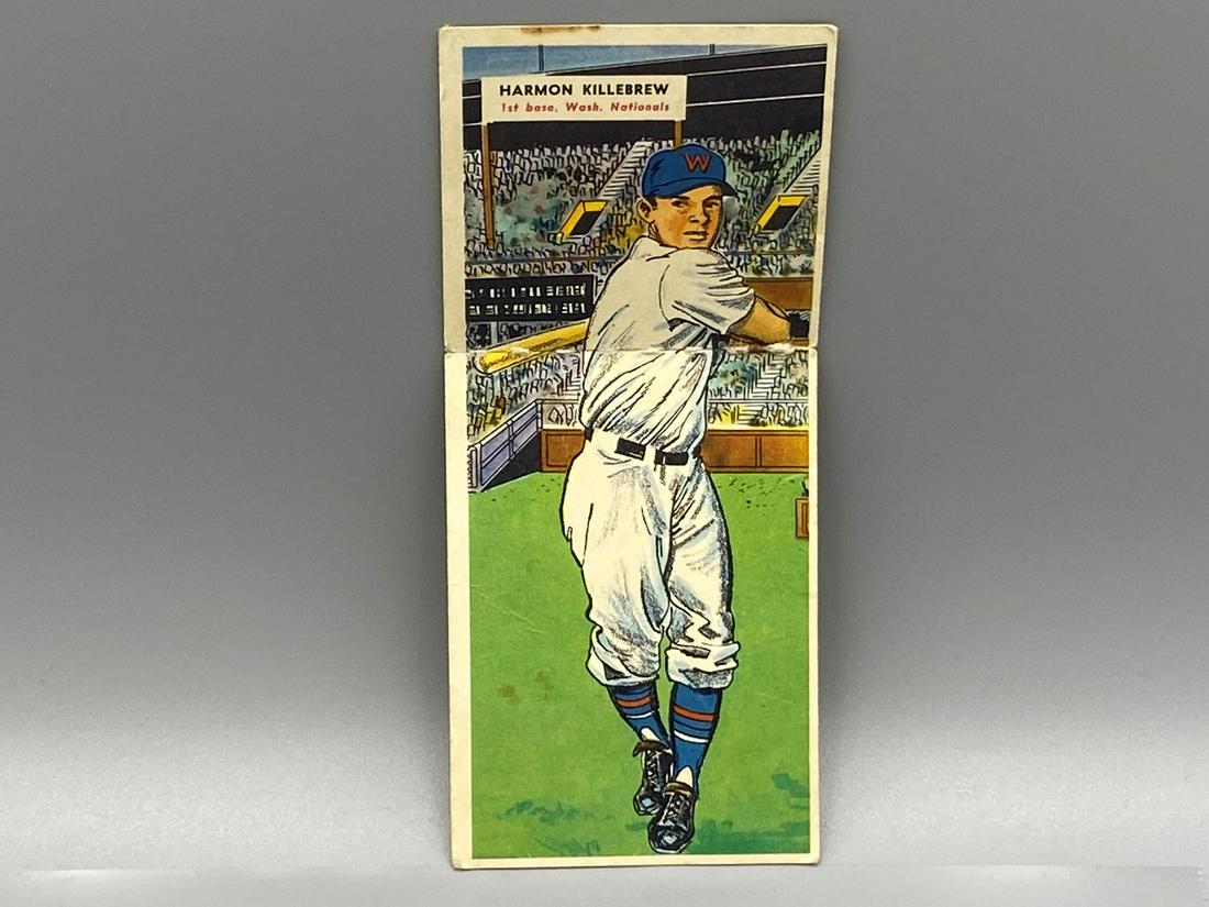 1955 Topps Double Header Harmon Killebrew/Johnny Podres (1 of 2)