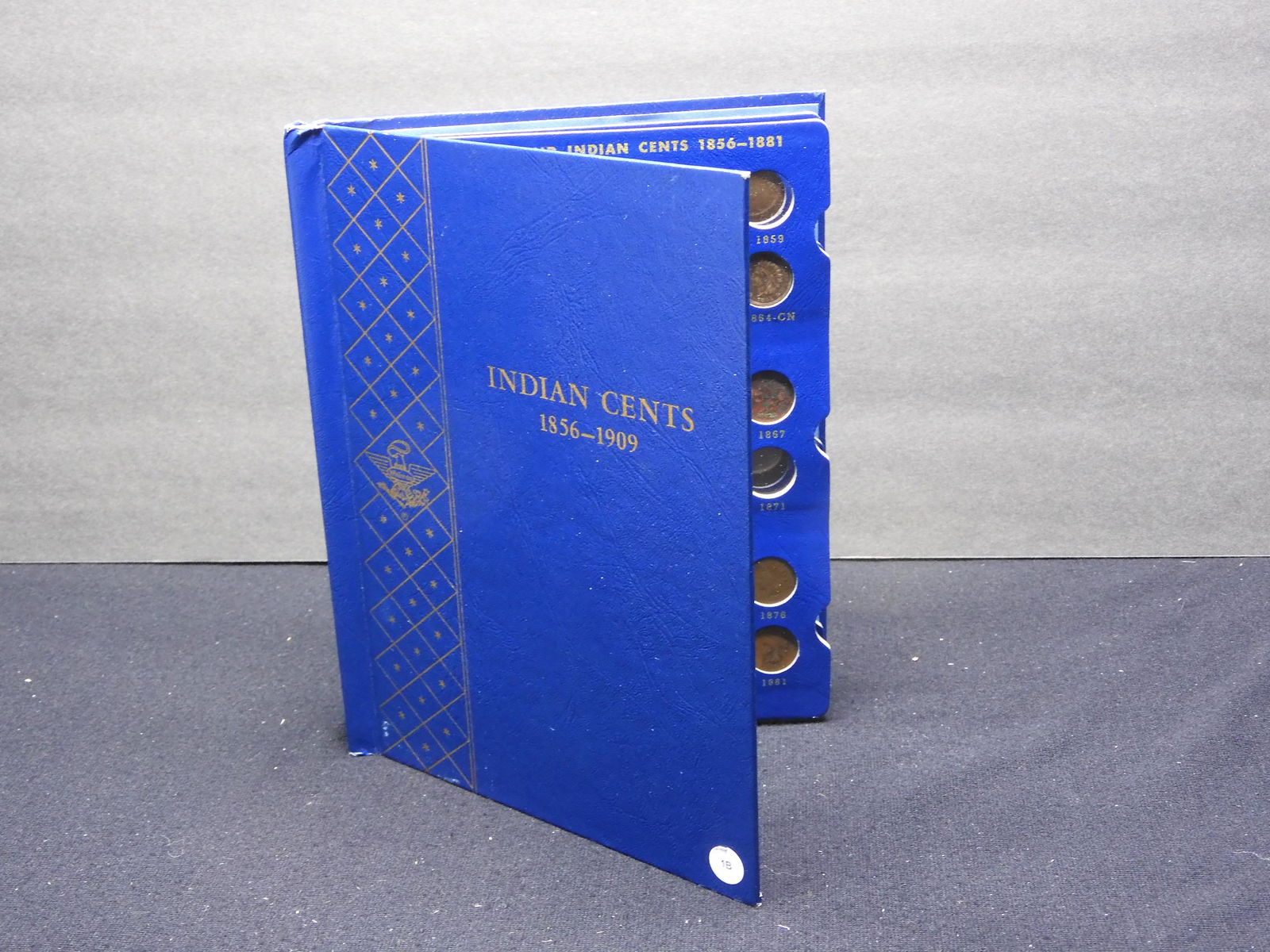 Indian Cent Book (1856-1909) 1-1858 Flying Eagle Cent & (1 of 5)