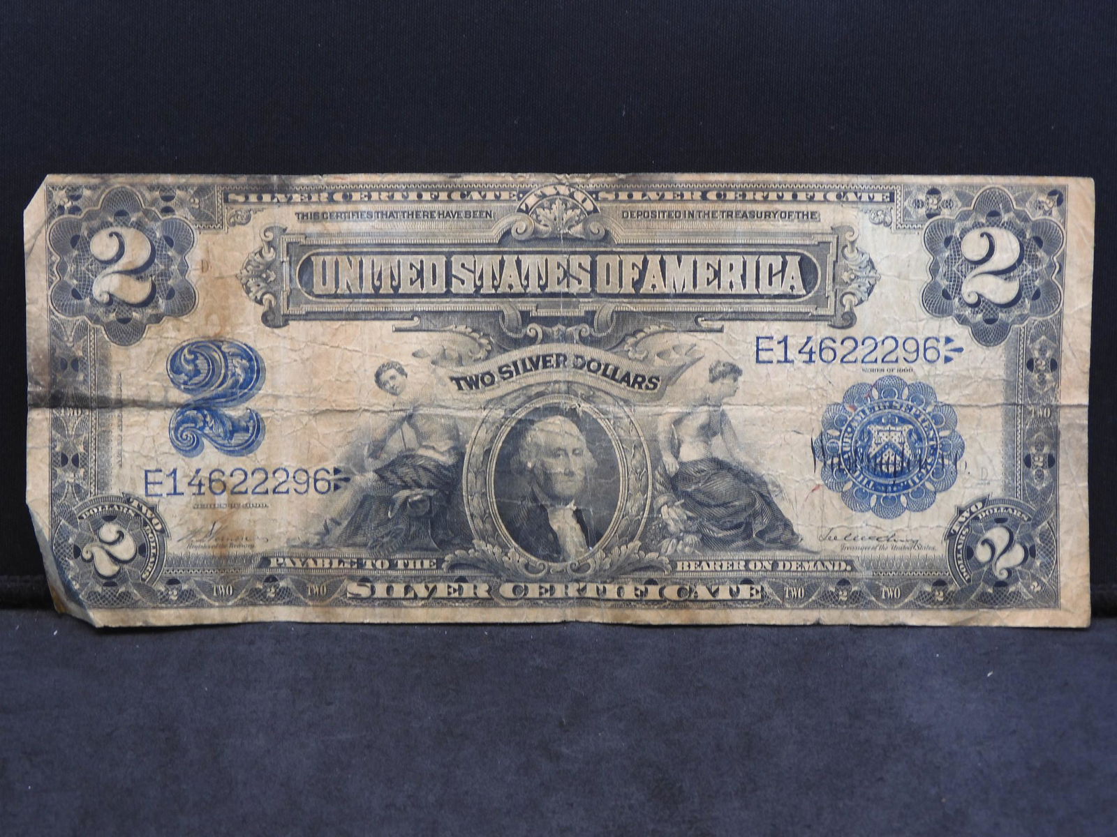 1899 Two Dollar Silver Certificate (1 of 4)