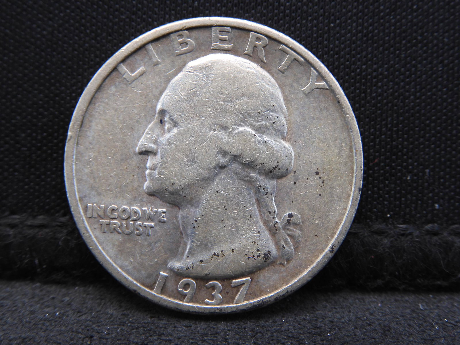 1937-S Key Date Washington Quarter. (1 of 2)