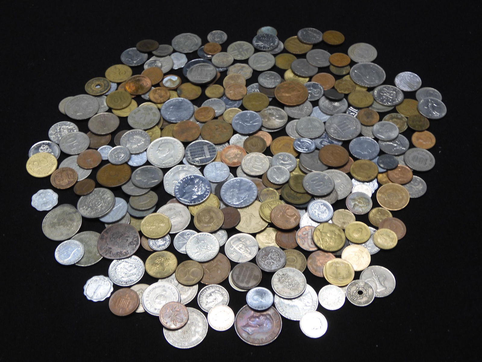 2.4 Lbs. World Coins - Various Countries (1 of 5)