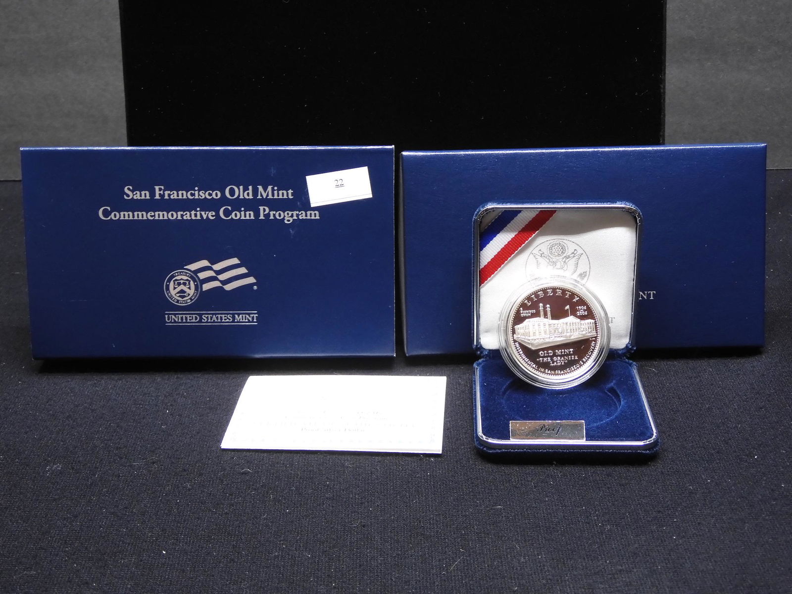 2006 San Francisco Old Mint Proof Silver Dollar OGP (1 of 4)