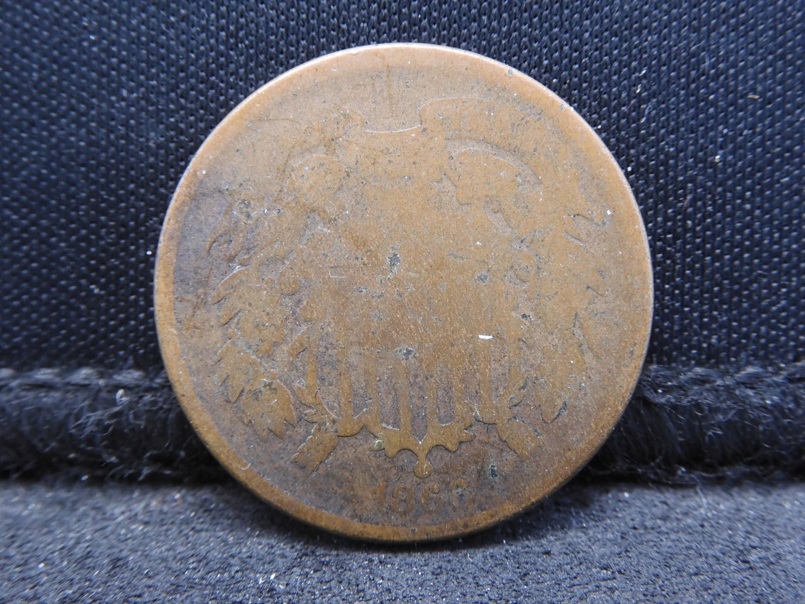 1866 Two 2 Cent Piece (1 of 2)