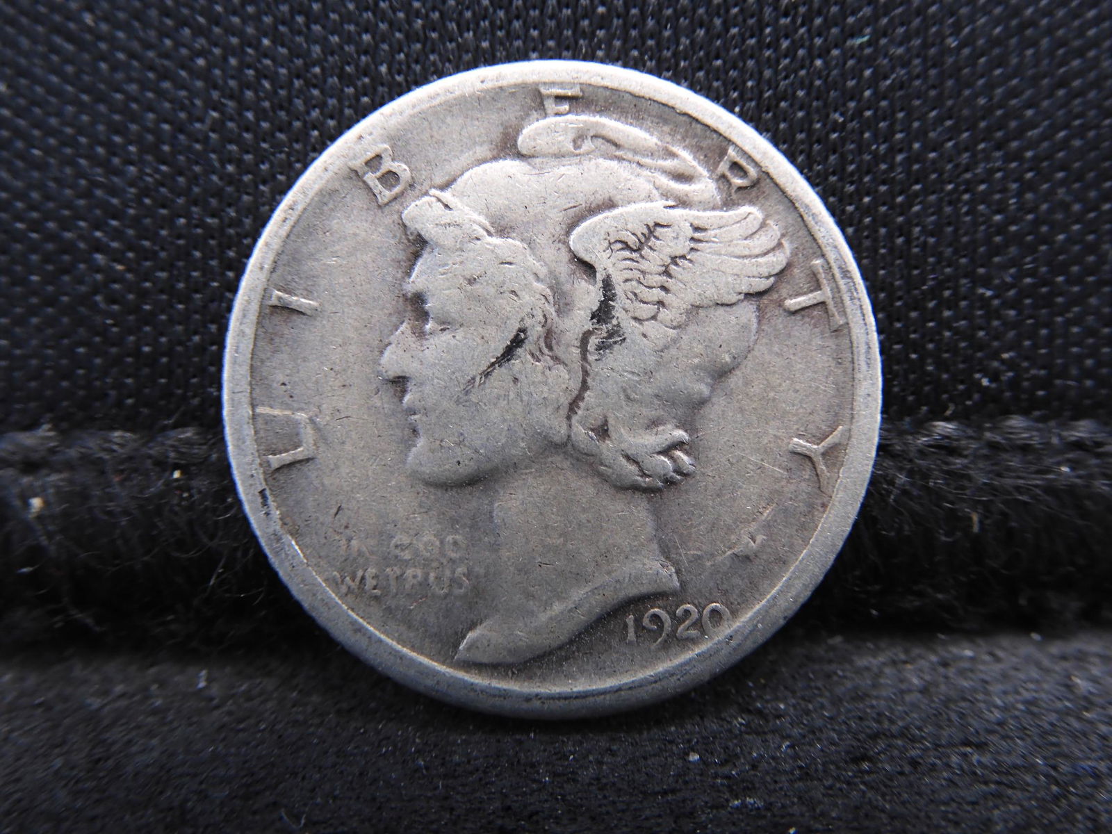 1920-S Mercury Silver Dime - Nice Condition (1 of 2)