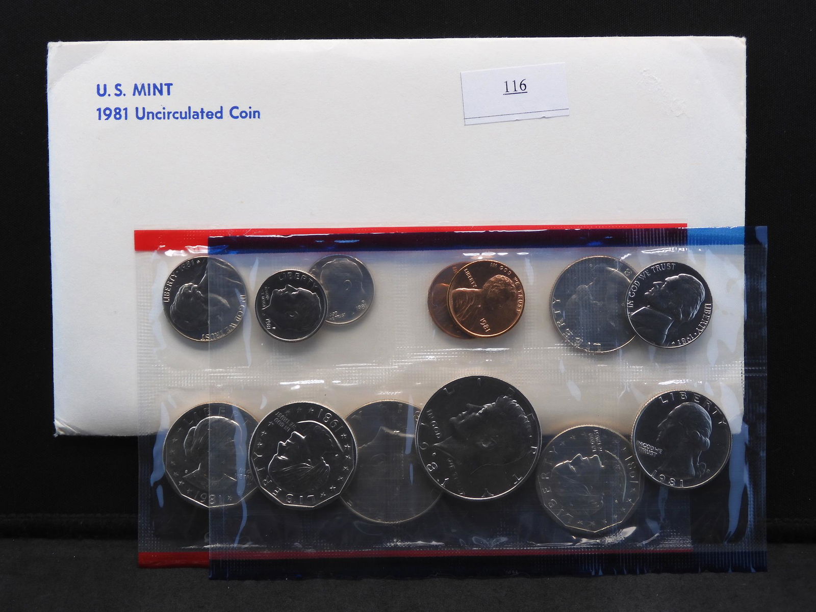 1981 U.S. Uncirculated P & D Mint Set OGP (1 of 5)