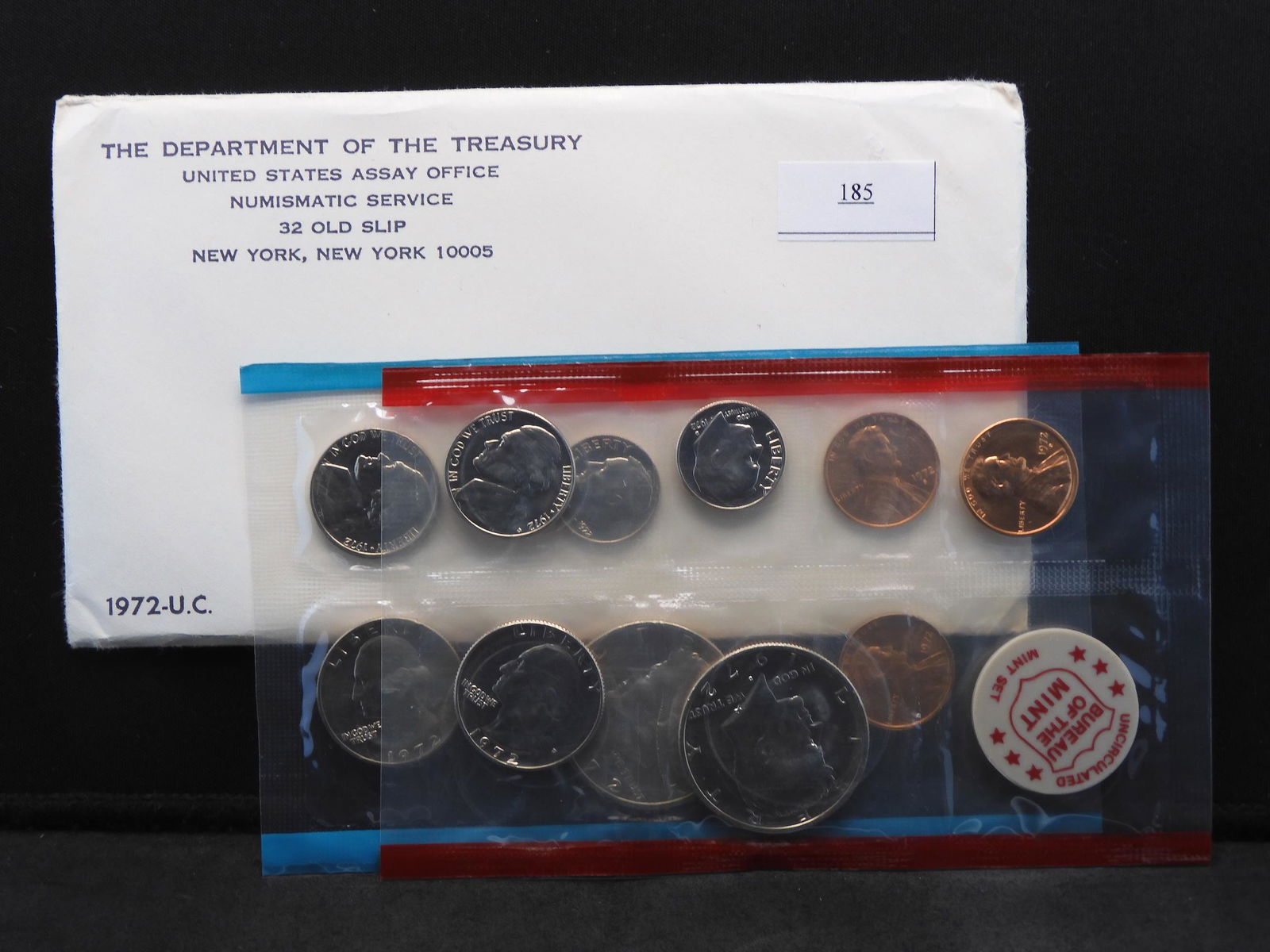 1972 U.S. Uncirculated P & D Mint Set OGP (1 of 5)
