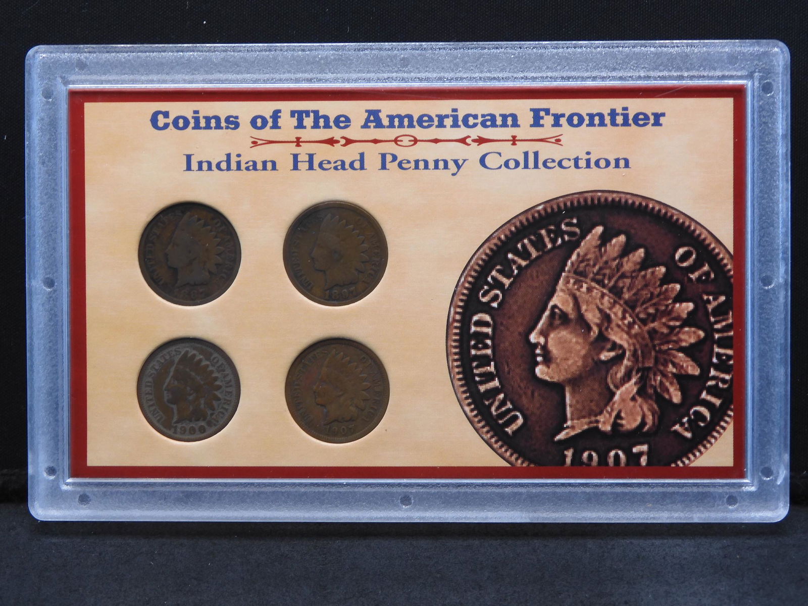 Coins of the American Frontier - 4 Indian Head Cent (1 of 4)