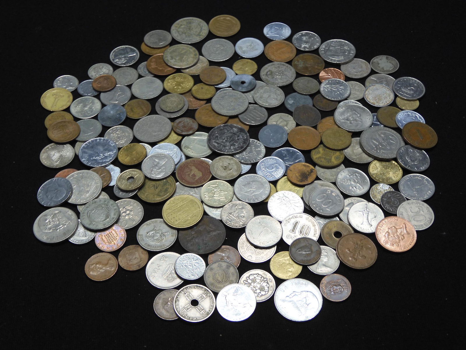 1.78 Lbs. World Coins - Various Countries (1 of 5)