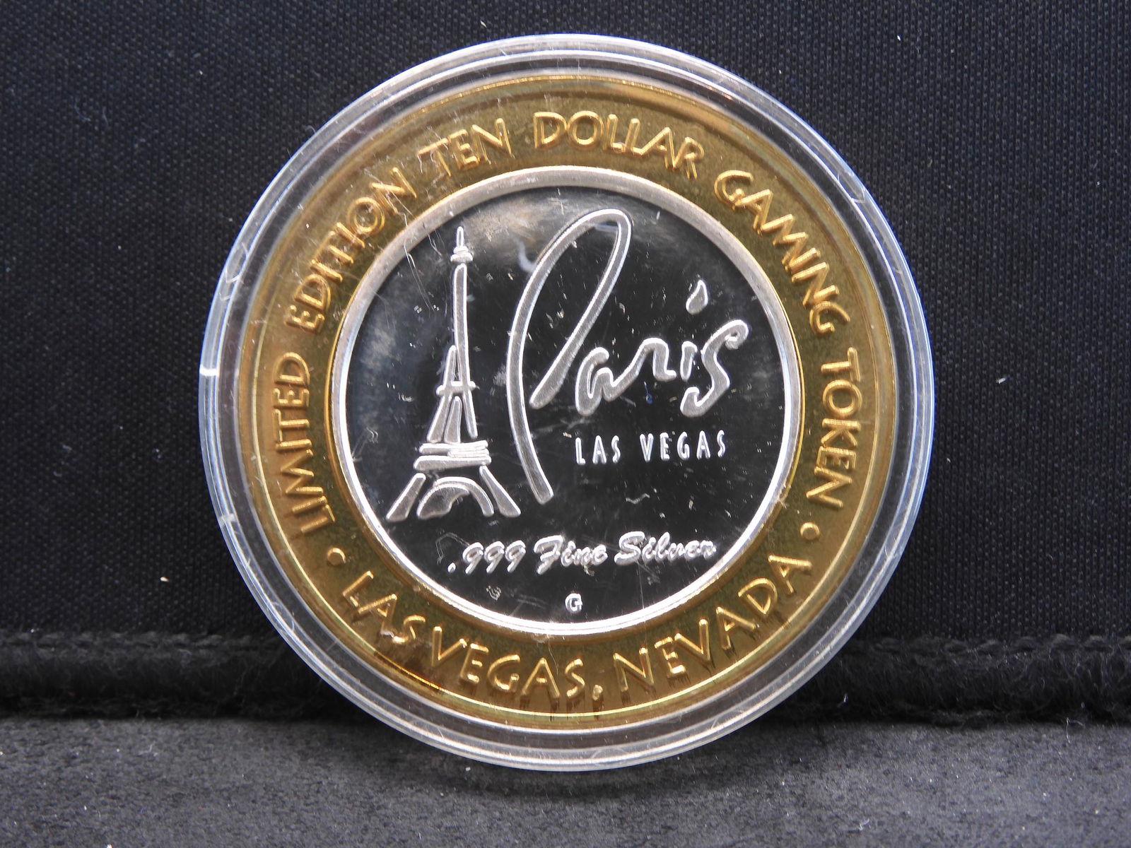 Casino Limited Edition $10 .999 Fine Silver Center - (1 of 2)