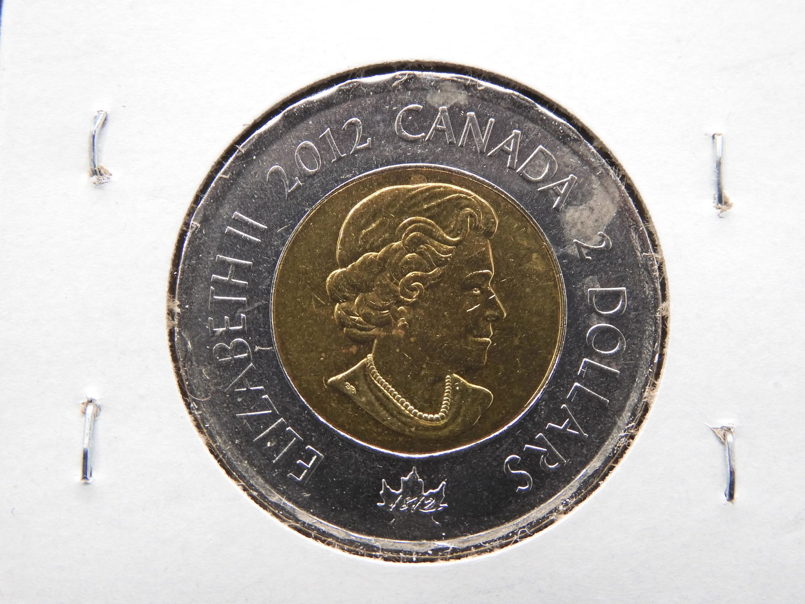 2012 CANADA $2 "WAR OF 1812" COMM. COIN (1 of 3)