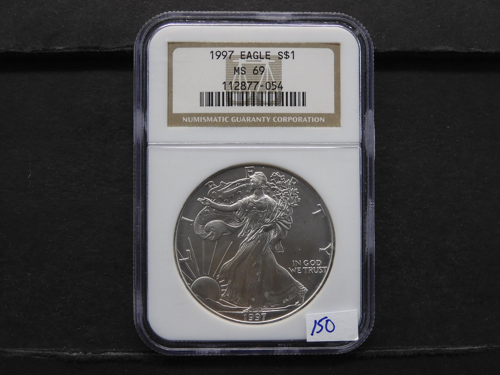 NGC Graded MS69 - 1997 Silver Eagle Dollar (1 of 4)