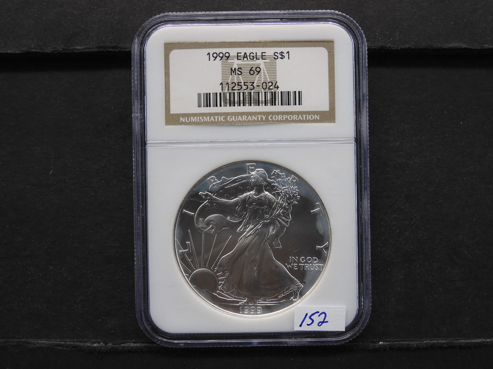 NGC Graded MS69 - 1999 Silver Eagle Dollar (1 of 4)