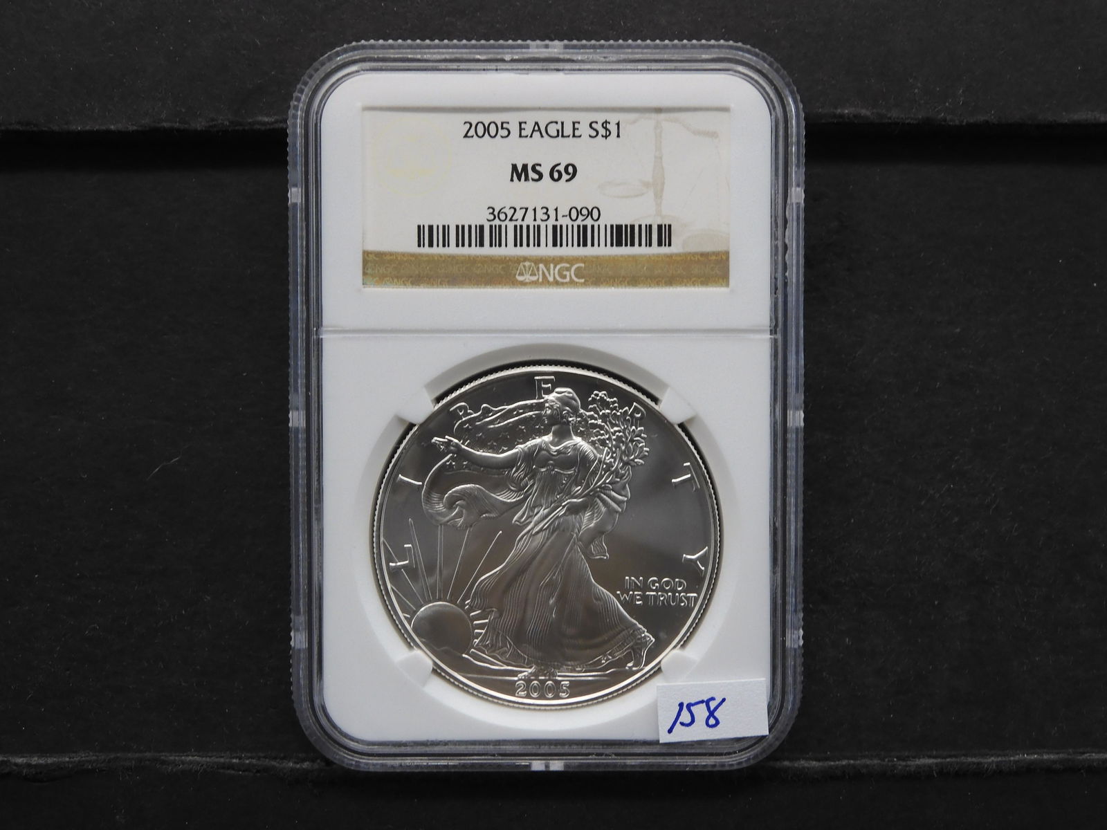 NGC Graded MS69 - 2005 Silver Eagle Dollar (1 of 4)