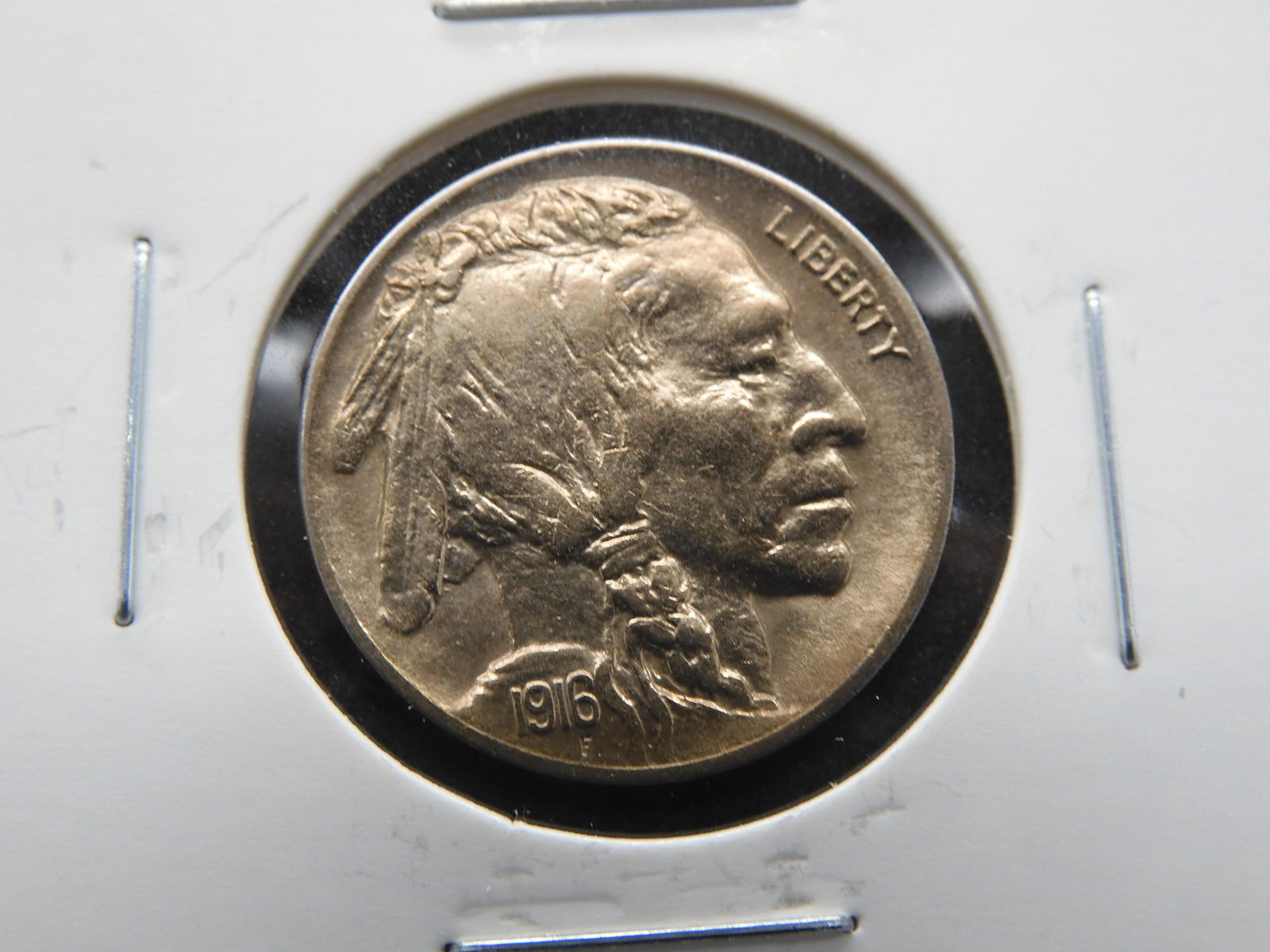 Uncirculated 1916-D Buffalo Nickel (1 of 3)