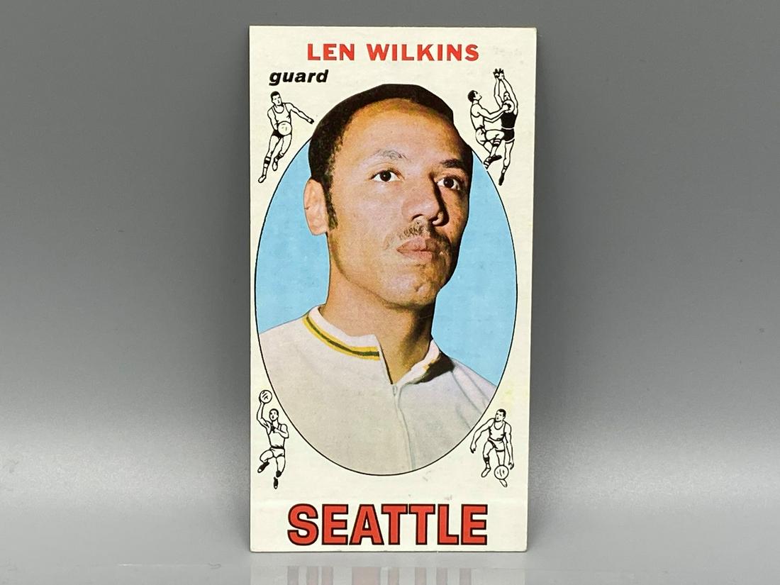 1969 Topps Len Wilkins #44 HOF (1 of 2)