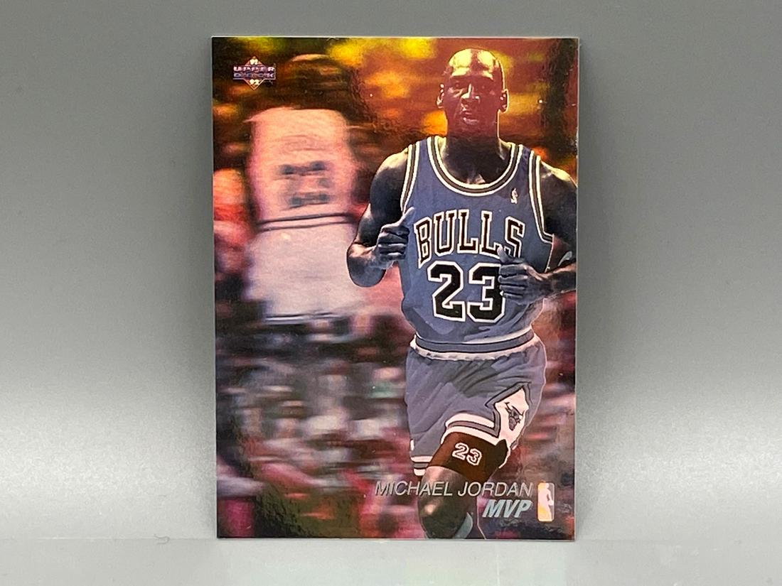 1991 Upper Deck Hologram Michael Jordan # AW4 (1 of 2)