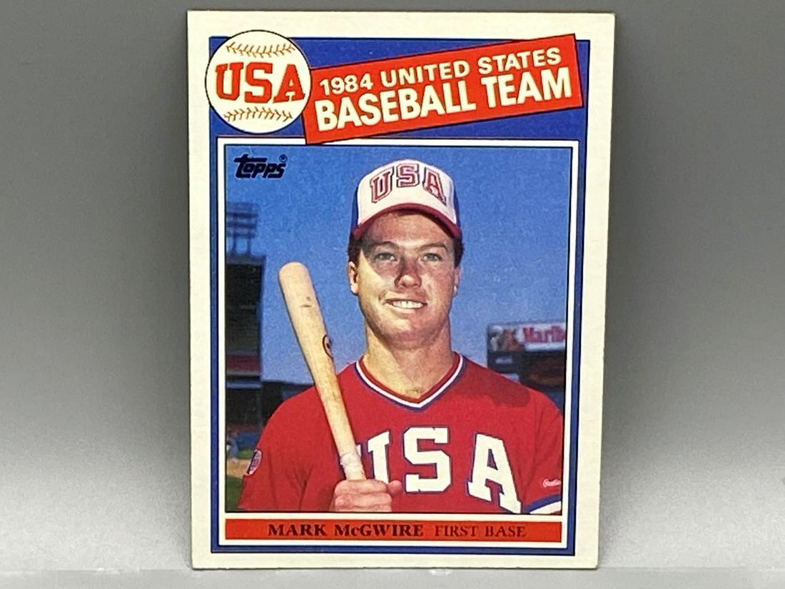 1985 Topps Mark McGwire #401 Rookie (1 of 2)