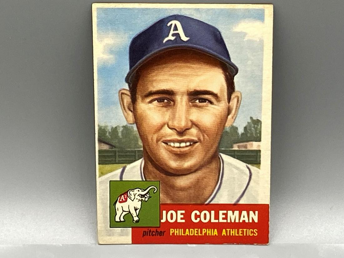 1953 Topps Joe Coleman #279 High Number Tough (1 of 2)