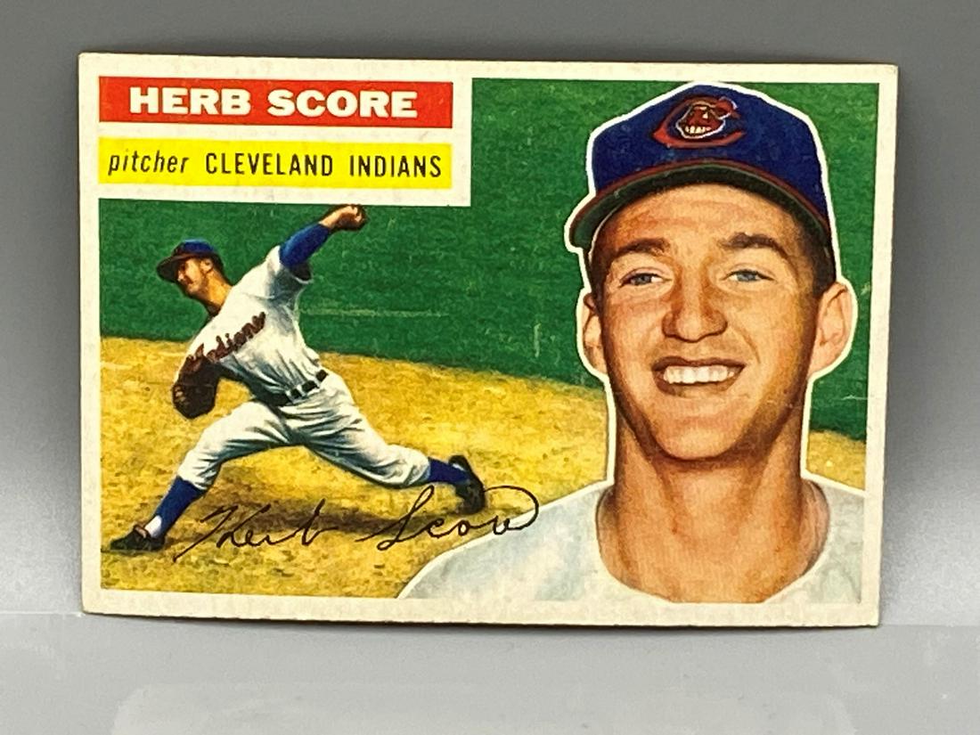 1956 Topps Herb Score #140 Rookie: 1956 Topps Herb Score #140 Rookie