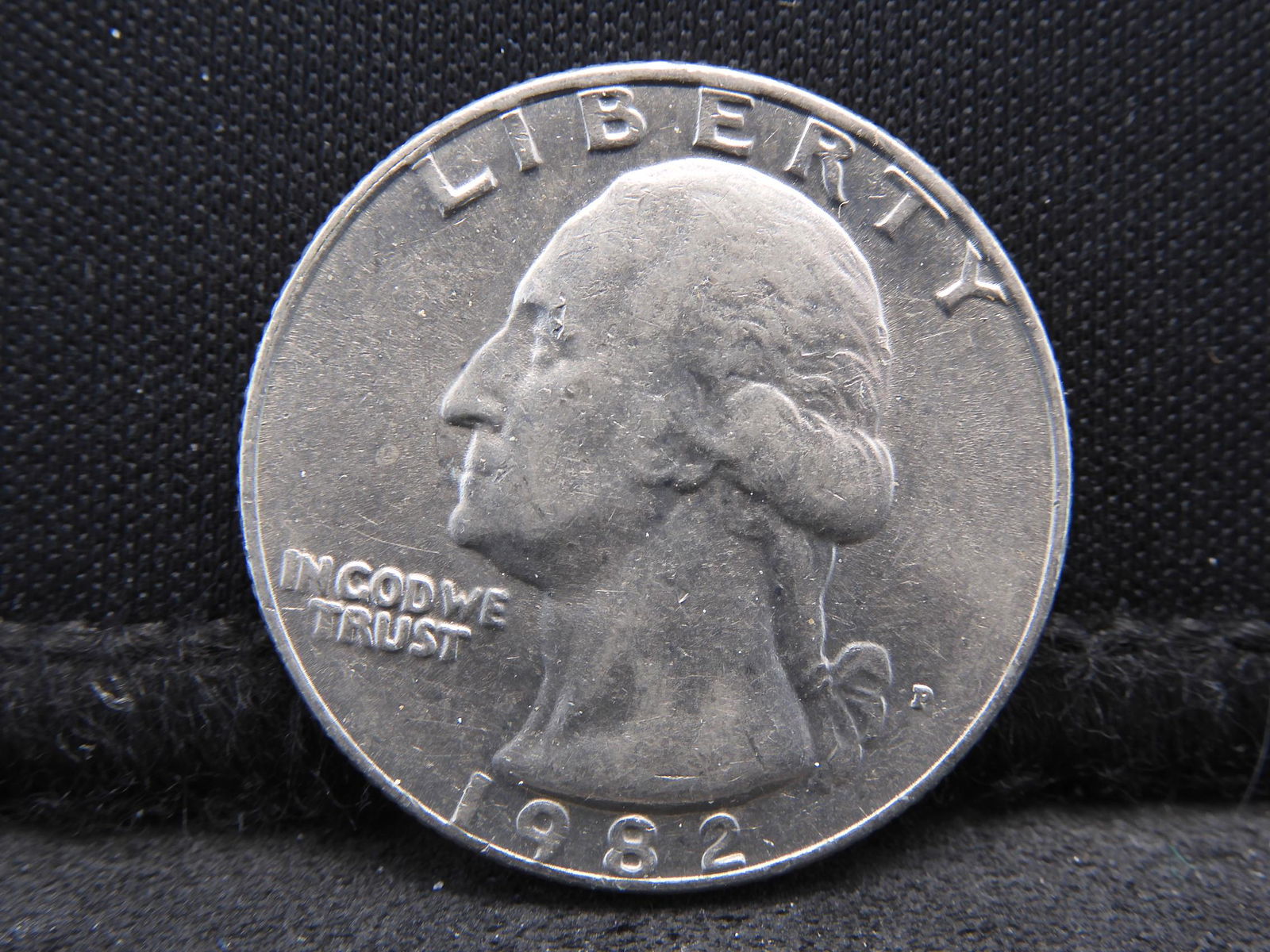1982 Uncirculated Key Date Washington Quarter. (1 of 2)