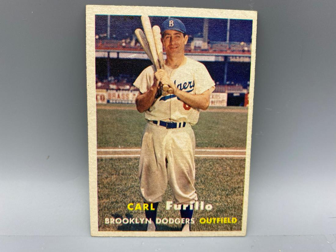 1957 Topps #45 Carl Furillo (1 of 2)