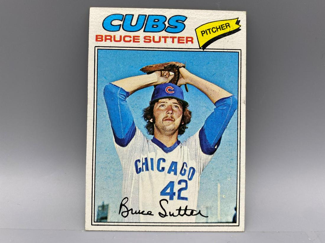 1977 Topps #144 Bruce Sutter RC Hall of Fame (1 of 2)