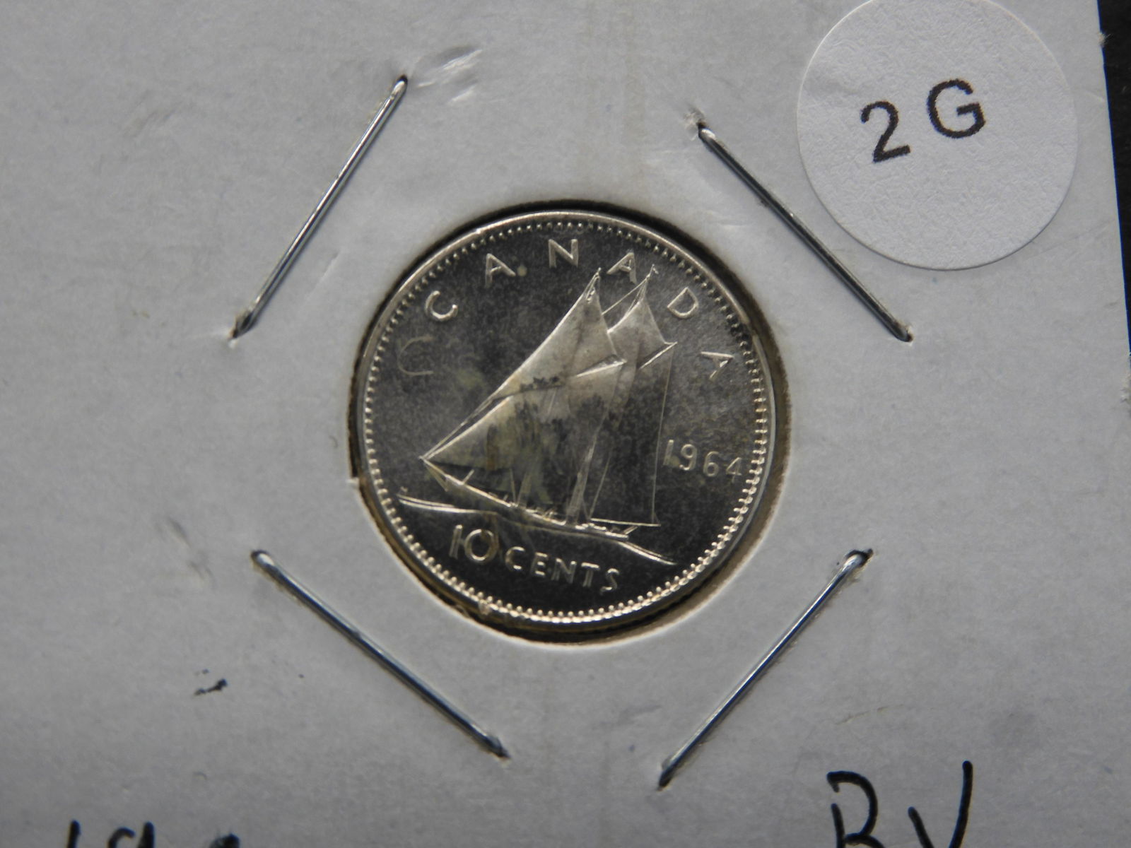 1964 Canada Silver Dime BU - 80% Silver (1 of 3)