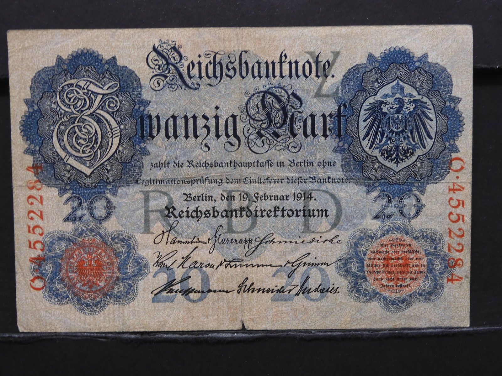 1914 (WWI ERA), GERMAN EMPIRE , RARE THIS HIGH OF (1 of 3)